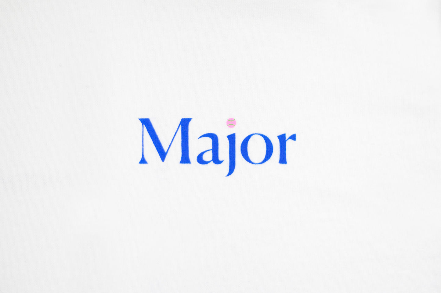 Major T-shirt Court White/Blue