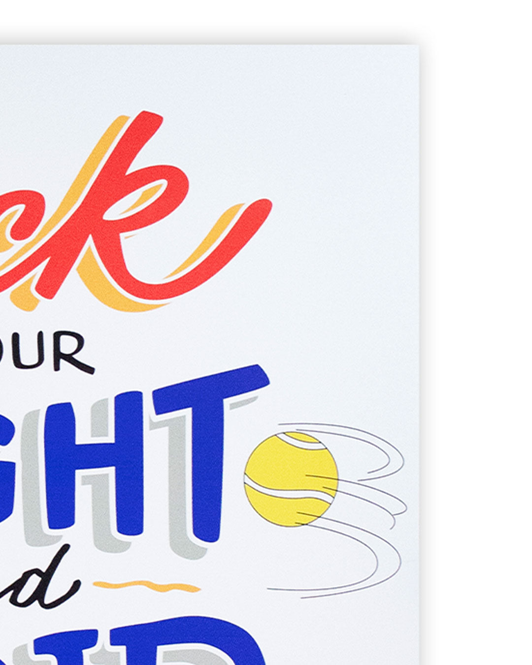 "๐พ Lock your sight ๐พ and mind ๐พ on the ๐พ ball's seams" Poster