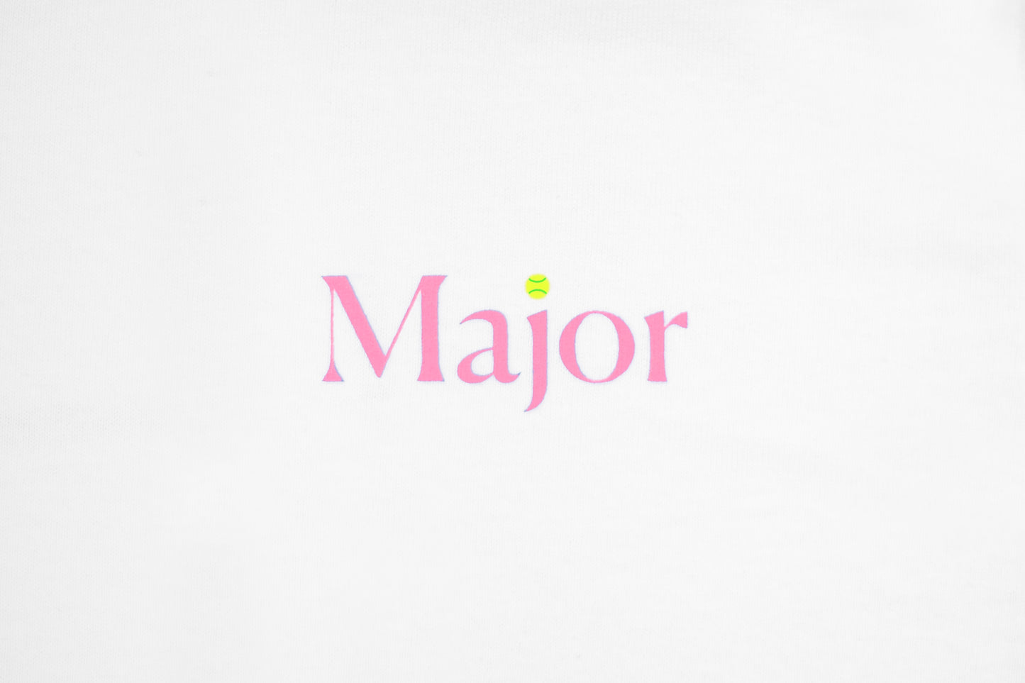 Major T-shirt Court White/Pink