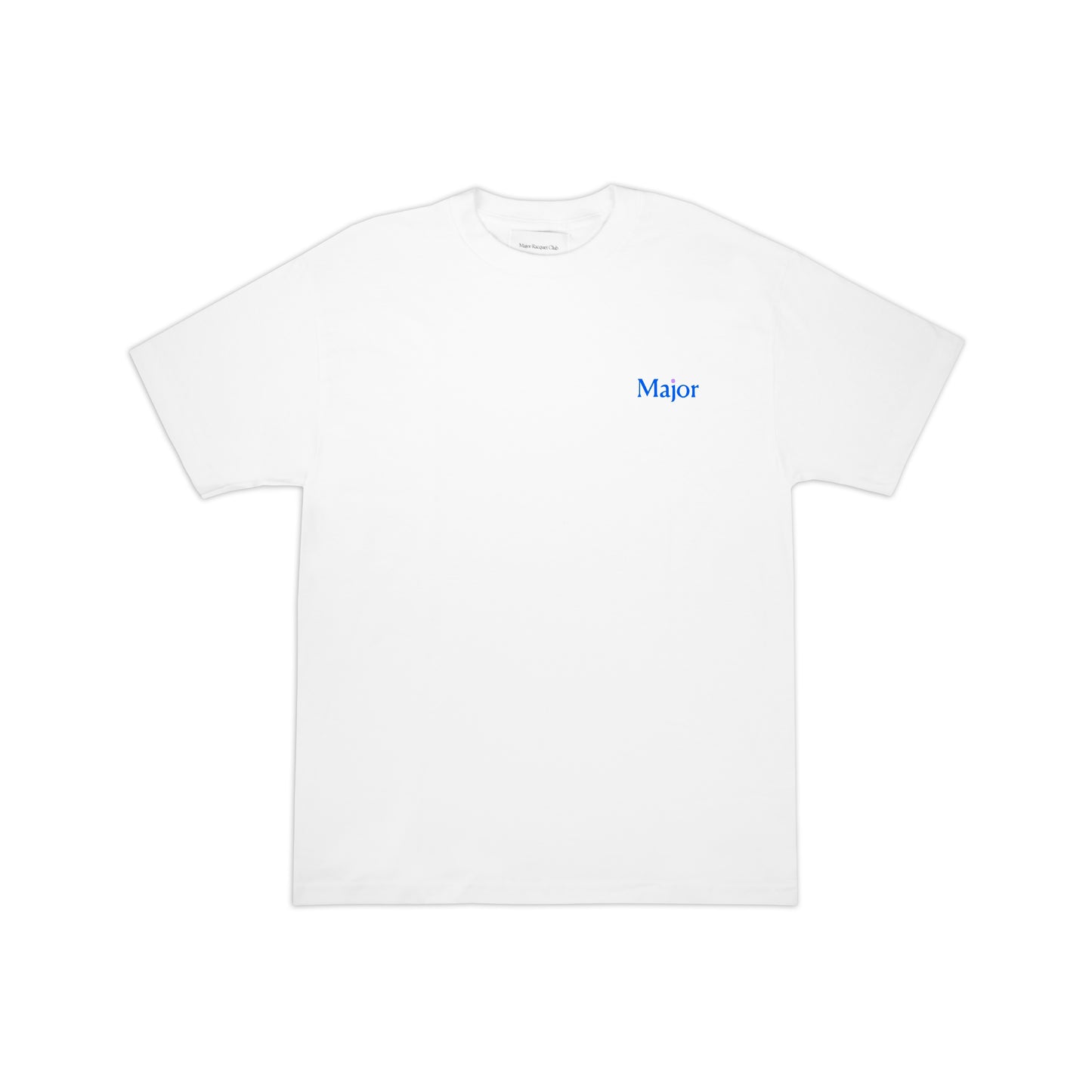 Major T-shirt Court White/Blue