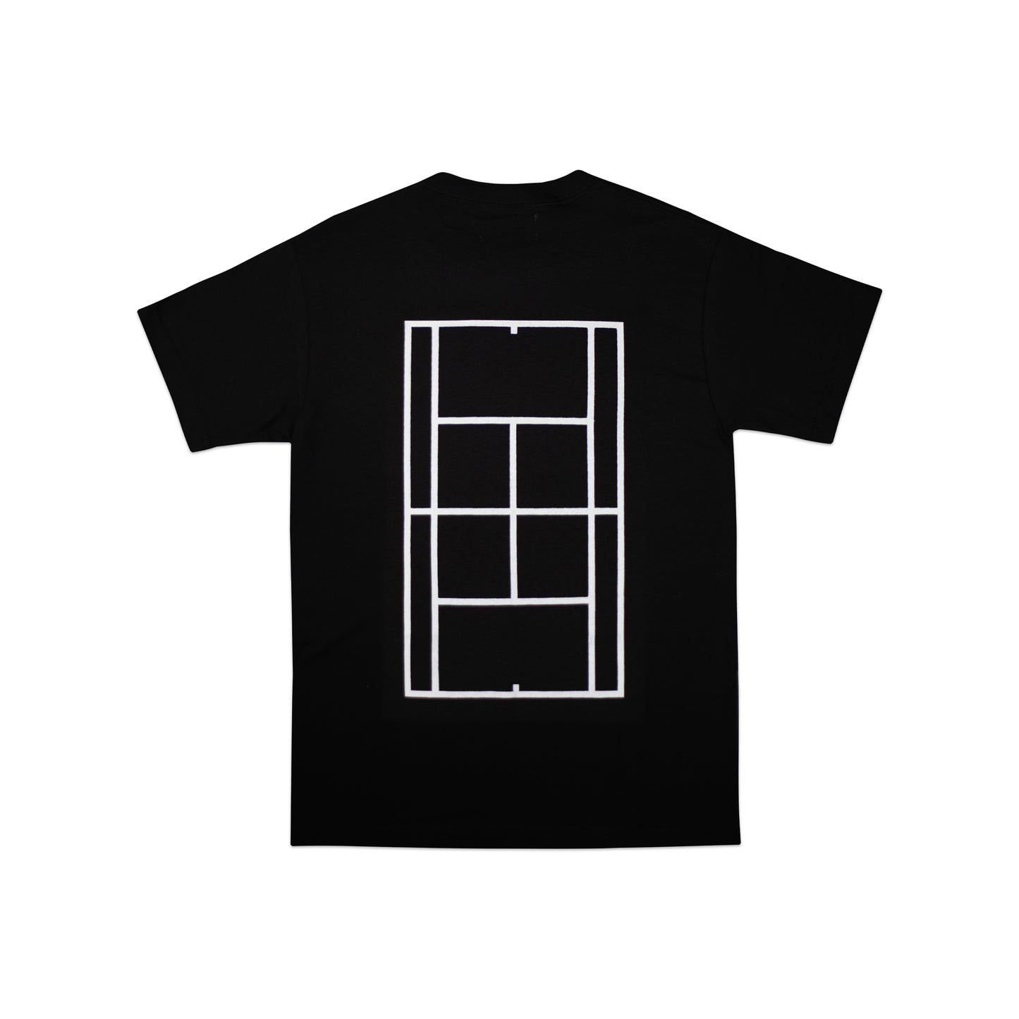 Major T-shirt Court Black/White