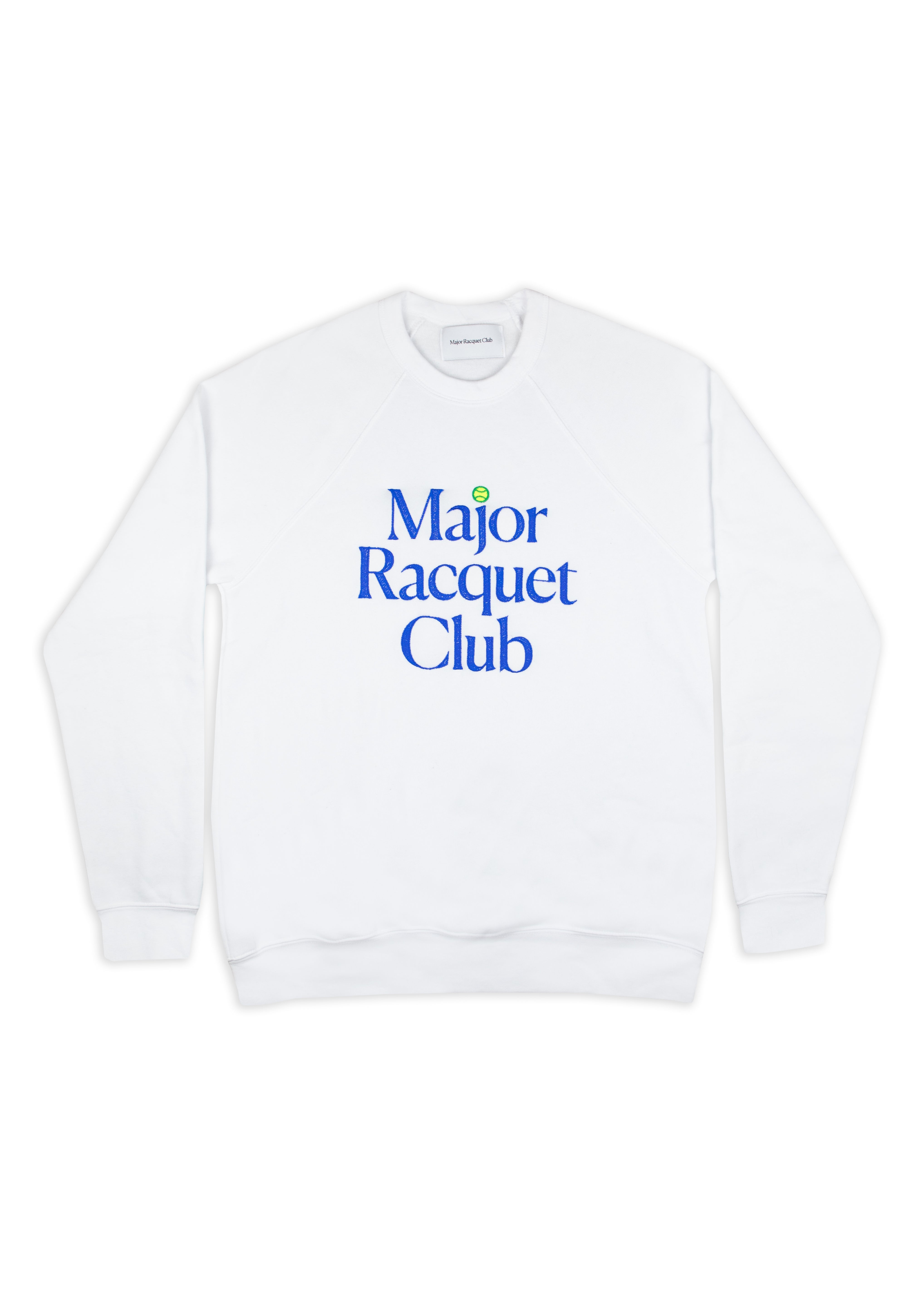 トレーナー/スウェット Back Separated Logo Sweatshirt White womens-mitchell-and-ness-cream
